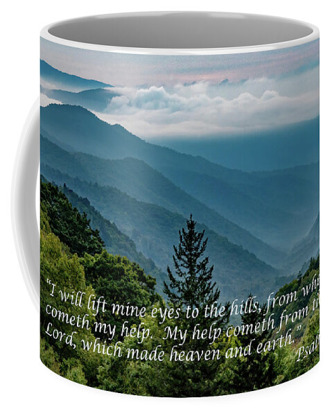 Scripture Coffee Mug featuring the photograph Finding Help by Marcy Wielfaert
