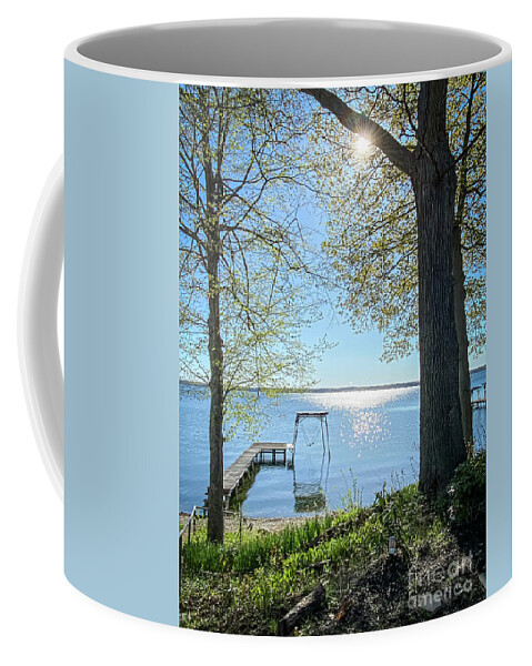 Sunrise Coffee Mug featuring the photograph Finger Lakes Morning by William Norton