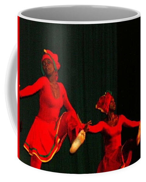 Tivoli Dance Troop Coffee Mug featuring the photograph Fire Walkers by Trevor A Smith