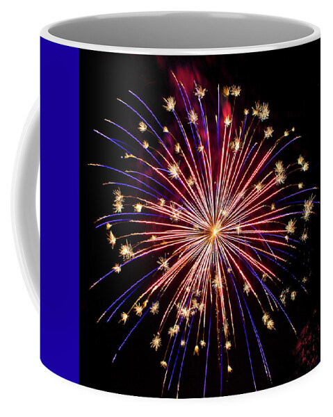 Fireworks Coffee Mug featuring the photograph Fireworks by Patti Deters