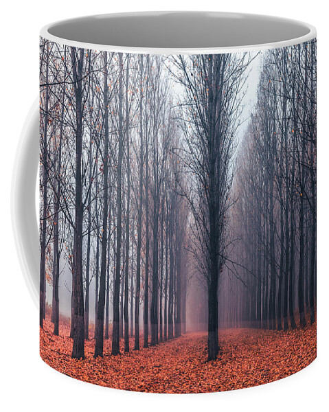 Anevsko Kale Coffee Mug featuring the photograph First In the Line by Evgeni Dinev