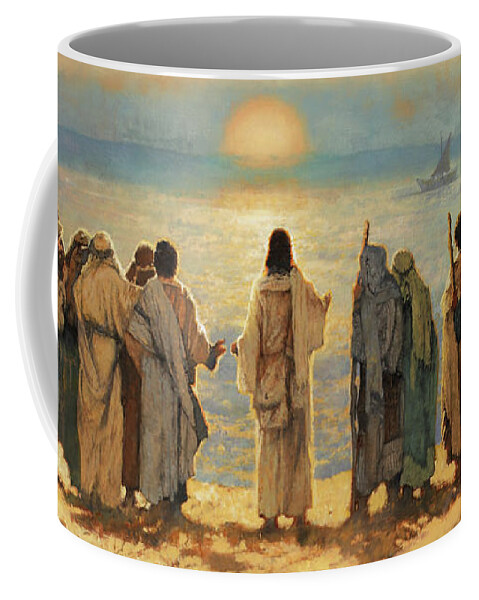 Fishers of Men Coffee Mug by CosmicCreations - Fine Art America