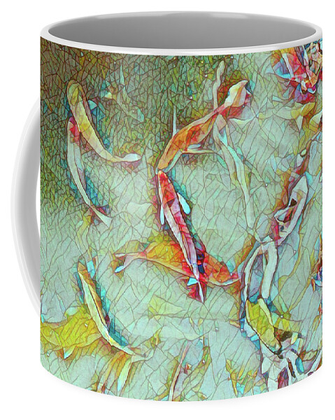 Fish Coffee Mug featuring the photograph Fishy by Elaine Teague
