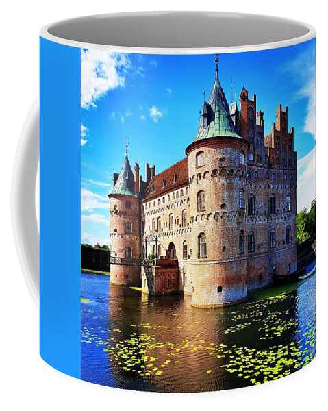 Castle Coffee Mug featuring the photograph Floating Castle by Andrea Whitaker