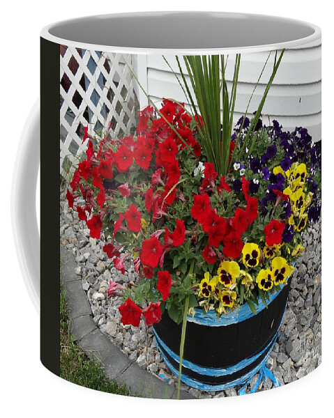  Coffee Mug featuring the photograph Flower Pot by Douglas W Warawa
