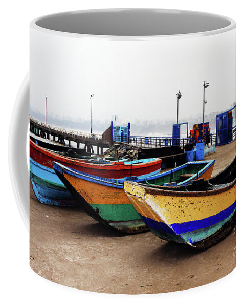 Boat Coffee Mug featuring the photograph Fogged In by Rick Locke - Out of the Corner of My Eye
