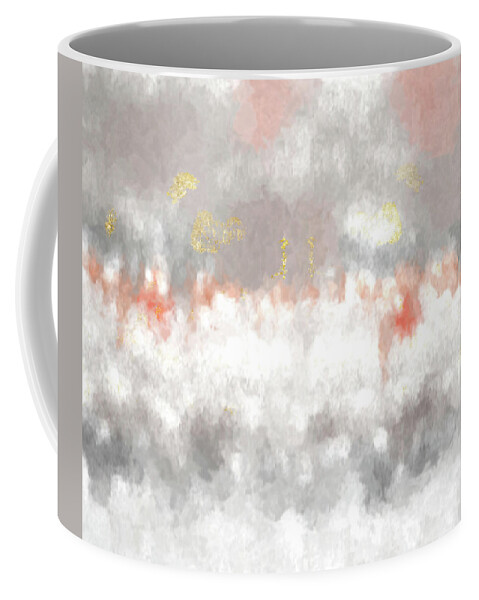 Fog Coffee Mug featuring the digital art Foggy Night by Alison Frank