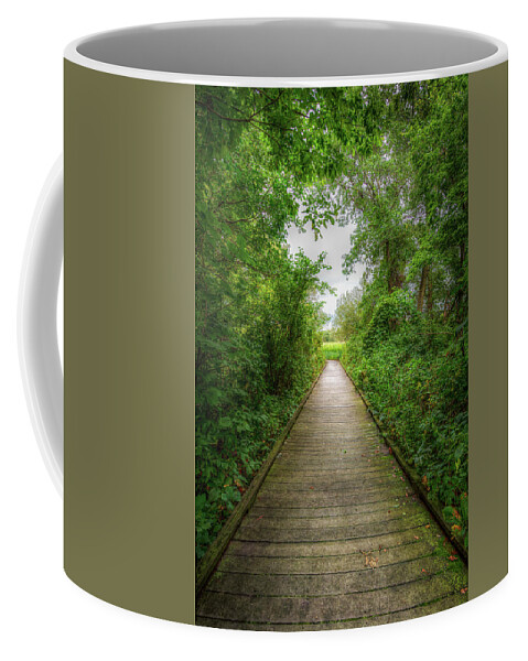 Path Coffee Mug featuring the photograph Follow Your Path by Brad Bellisle