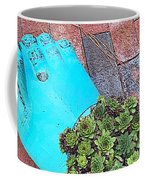 Cactus Coffee Mug featuring the photograph Footlong Cactus by Lee Darnell
