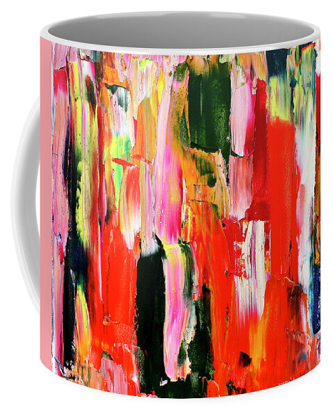 Colorful Coffee Mug featuring the painting For Molly by Teresa Moerer