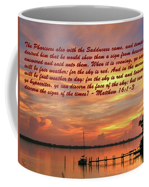 Sailors Coffee Mug featuring the photograph For The Sky Is Red by Robert Harris