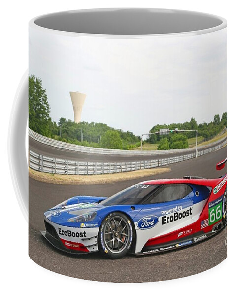 Nascar Coffee Mug featuring the photograph Ford by Action