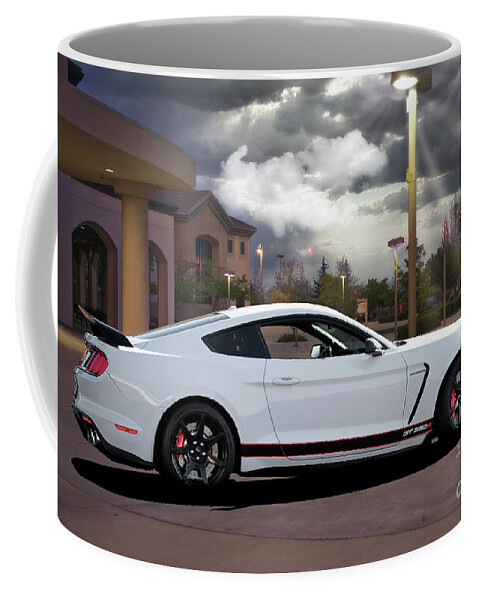 Ford Mustang Gt350r Coffee Mug featuring the photograph Ford Mustang GT350R by Dave Koontz