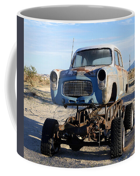 Richard Reeve Coffee Mug featuring the photograph Ford Popular Raised in the Desert by Richard Reeve