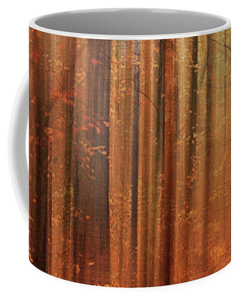 Photography Coffee Mug featuring the digital art Forest Dream by Terry Davis