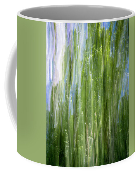 Artistic Coffee Mug featuring the photograph Forest Fireworks by Norman Reid