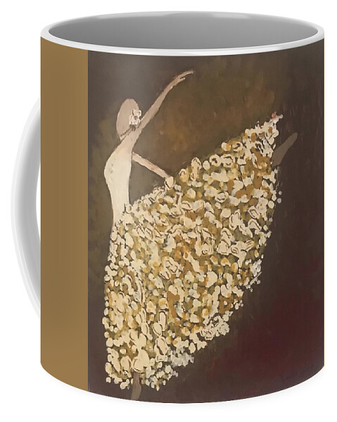  Coffee Mug featuring the painting Forever Dance by Charles Young