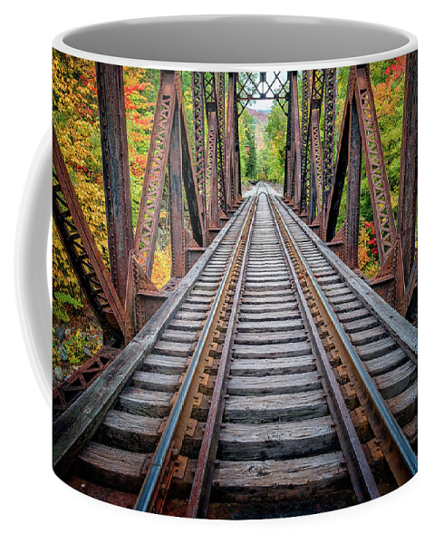 New Hampshire Coffee Mug featuring the photograph Fourth Iron, Autumn by Jeff Sinon