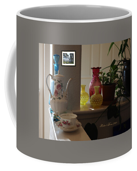 Still Life Coffee Mug featuring the photograph Framed Forest by Richard Thomas