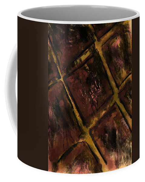 Frames Coffee Mug featuring the digital art Frames #2 by Ljev Rjadcenko