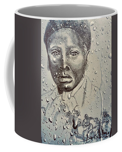  Coffee Mug featuring the mixed media Freedom by Angie ONeal