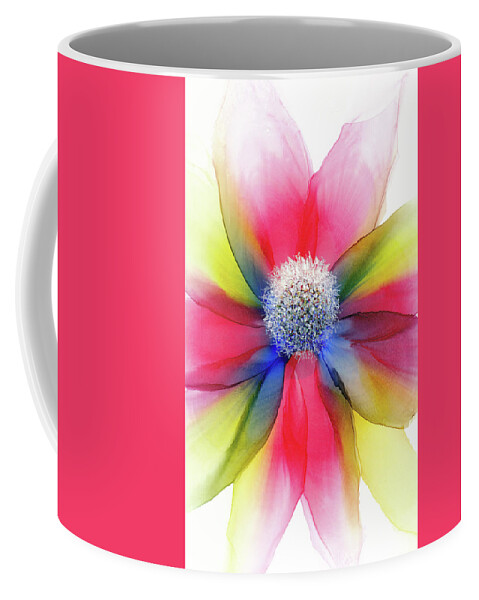 Floral Coffee Mug featuring the painting Freedom by Kimberly Deene Langlois