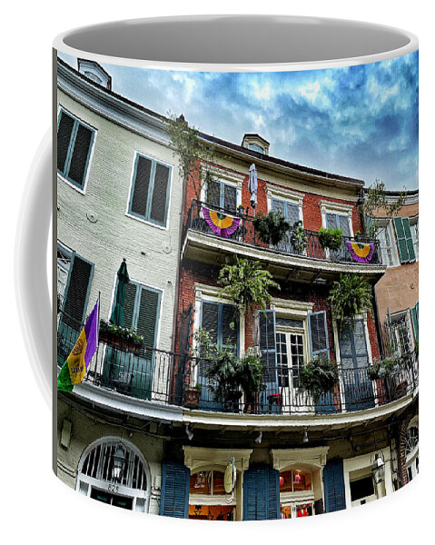Dan Miller Coffee Mug featuring the photograph French Quarter by Dan Miller