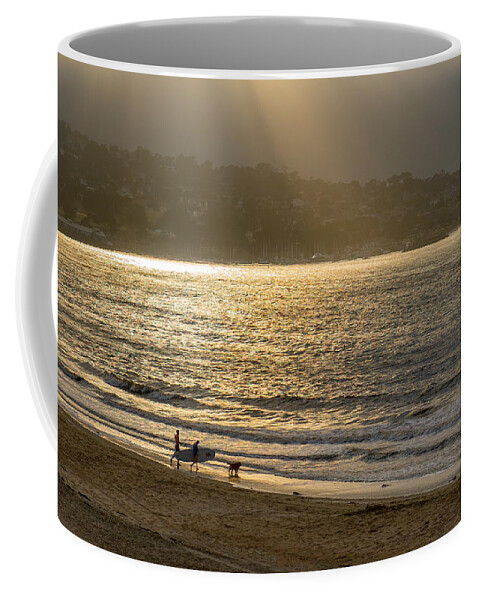 Beach Coffee Mug featuring the photograph Friday Afternoon at the Beach by Derek Dean
