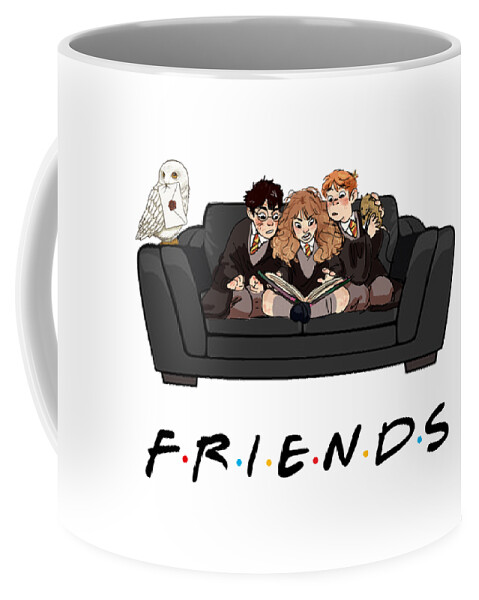 Friends Harry Potter Coffee Mug by Asylium Room - Pixels