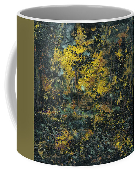 Ashes Coffee Mug featuring the painting HIdden Forest by Gail Marten