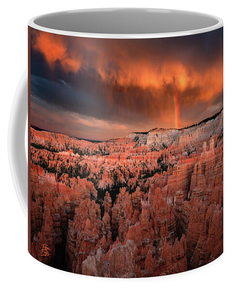 50s Coffee Mug featuring the photograph From The Darkness by Edgars Erglis