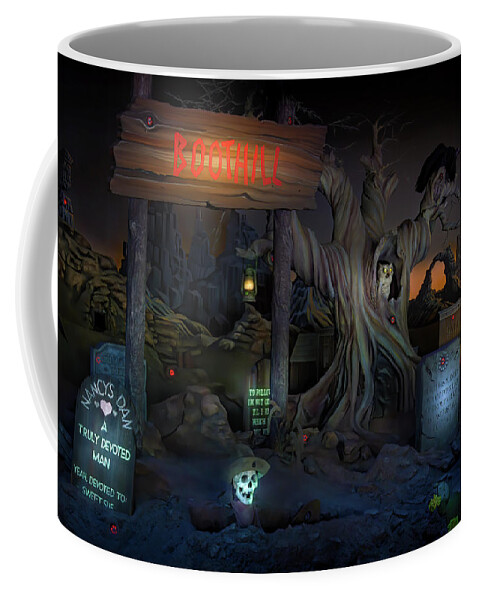Magic Kingdom Coffee Mug featuring the photograph Frontierland Shooting Gallery by Mark Andrew Thomas