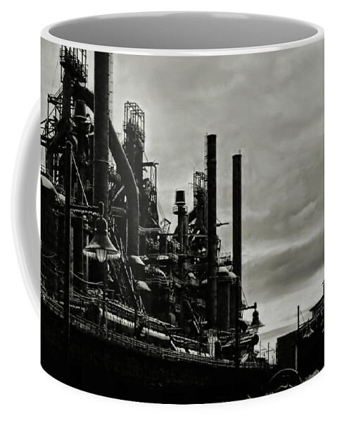 Bethlehem Coffee Mug featuring the photograph Frozen in Time by DJ Florek