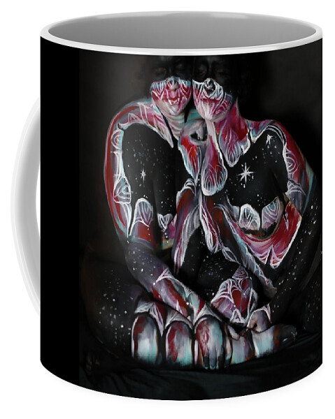Galactic Coffee Mug featuring the photograph Galactic Underworld by Cully Firmin