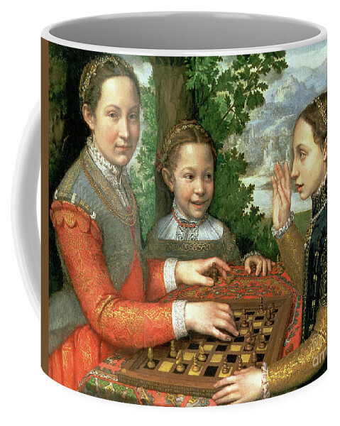 Game of Chess, 1555 Tapestry by Sofonisba Anguissola - Fine Art America