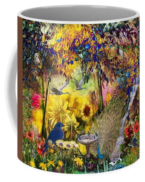 Garden Coffee Mug featuring the photograph Garden Daydream by Shara Abel