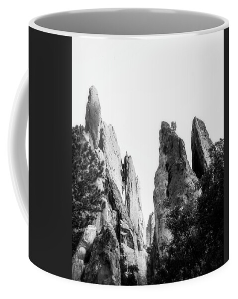 Garden Of The Gods Rock Pinnacles Coffee Mug featuring the photograph Garden of The Gods Rock Pinnacles by Dan Sproul