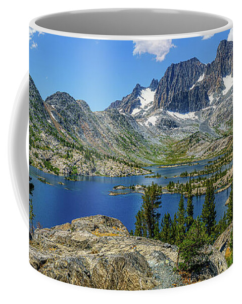 Garnet Lake Coffee Mug featuring the photograph Garnet Lake in High Sierras Mid-Day by Kenneth Everett