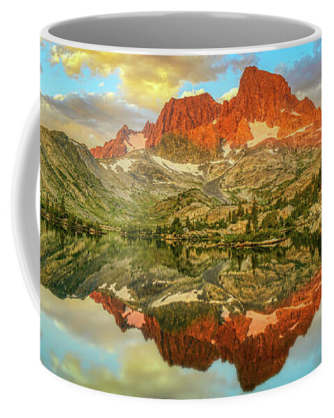 Garnet Lake Coffee Mug featuring the photograph Garnet Lake Sierras Sunrise by Kenneth Everett