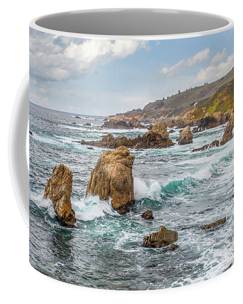 Big Sur Coffee Mug featuring the photograph Garrapata State Park Big Sur by Gary Geddes