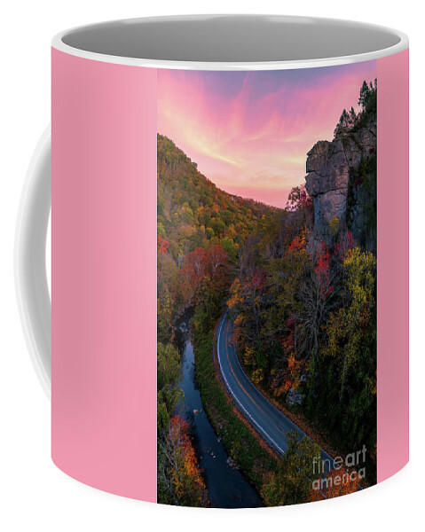 Stone Face Coffee Mug featuring the photograph Gatekeeper by Anthony Heflin