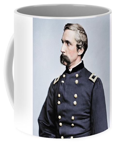 General Joshua Chamberlain - Colorized Coffee Mug by War Is Hell Store -  Pixels