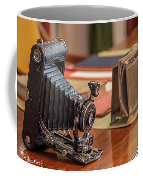 George Eastman. George Eastman House Coffee Mug featuring the photograph George's Camera by Regina Muscarella