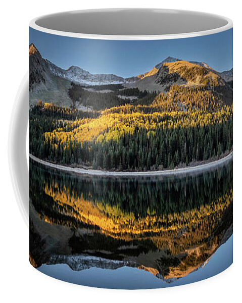 East Beckwith Coffee Mug featuring the photograph Getting Lost in Your Reflection by Chuck Rasco Photography