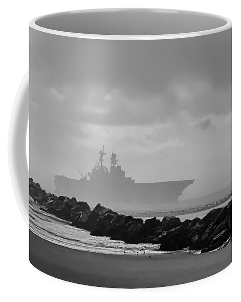 Navy Coffee Mug featuring the photograph Ghost Ship II by Todd Tucker