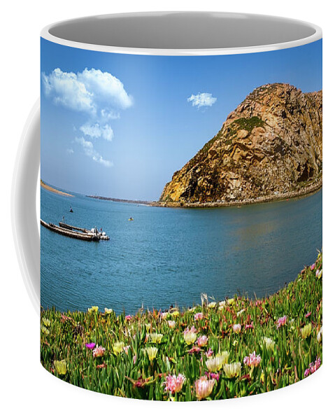 23 Million Years Old Coffee Mug featuring the photograph Gibraltar of the Pacific-- Morro Rock by David Levin