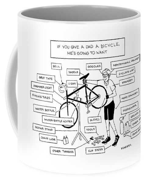 Give A Dad A Bicycle Coffee Mug