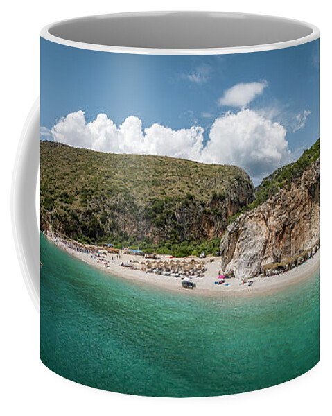 Vlora City Coffee Mug featuring the photograph Life Is a Beach #1 by Ari Rex
