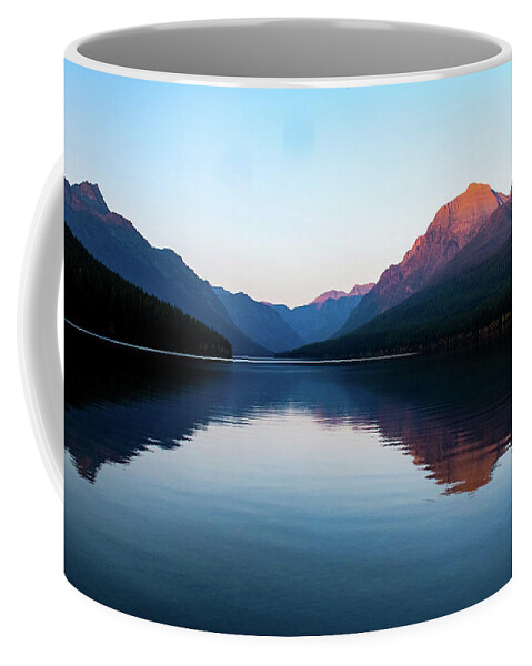 Glacier National Park Coffee Mug featuring the photograph Bowman Lake, Glacier National Park, Montana by Earth And Spirit