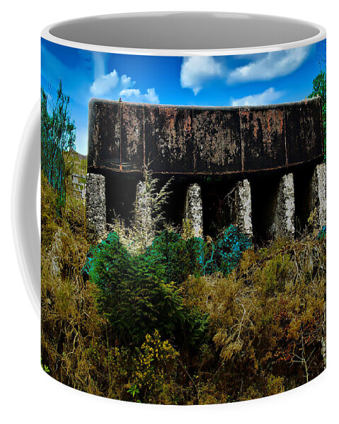 Railways Coffee Mug featuring the photograph Glenfinnan Water Tower by Richard Denyer